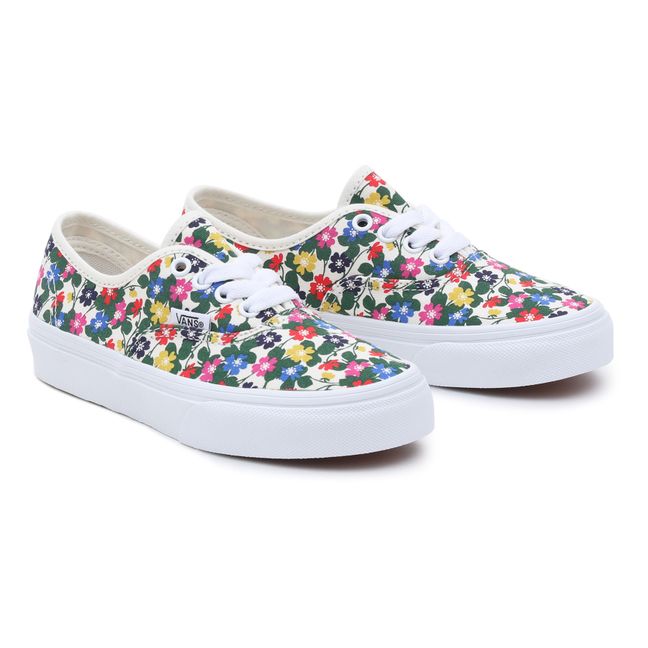 Authentic Flowers Lace-up Sneakers | Weiß