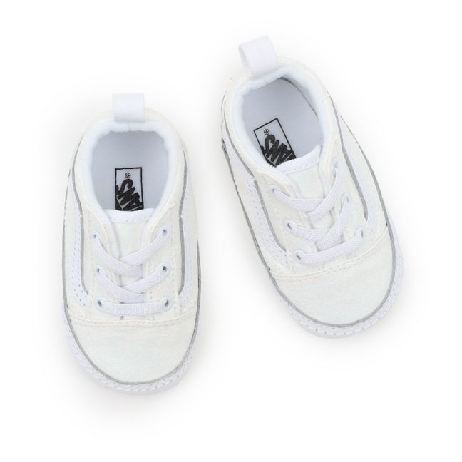 Chaussons Old Skool Glitter | White