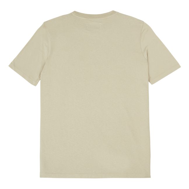 Contrast T-Shirt | Nude beige