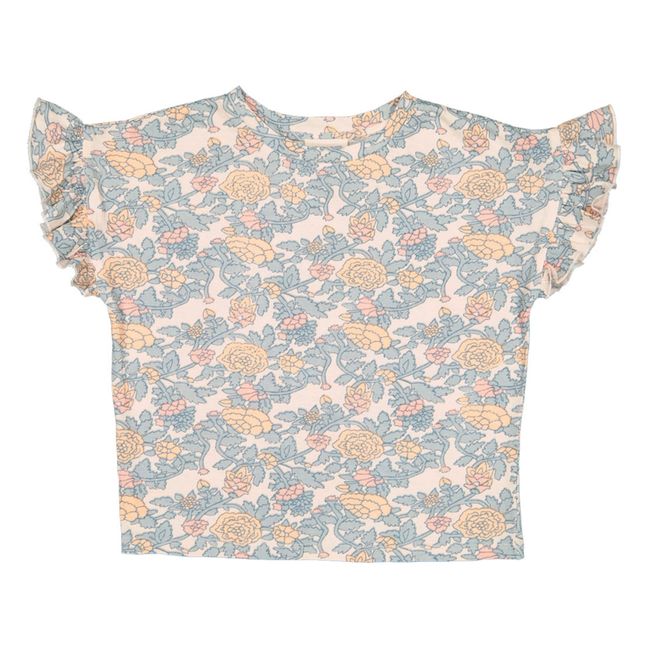 Naomie Floral T-Shirt | Azzurro
