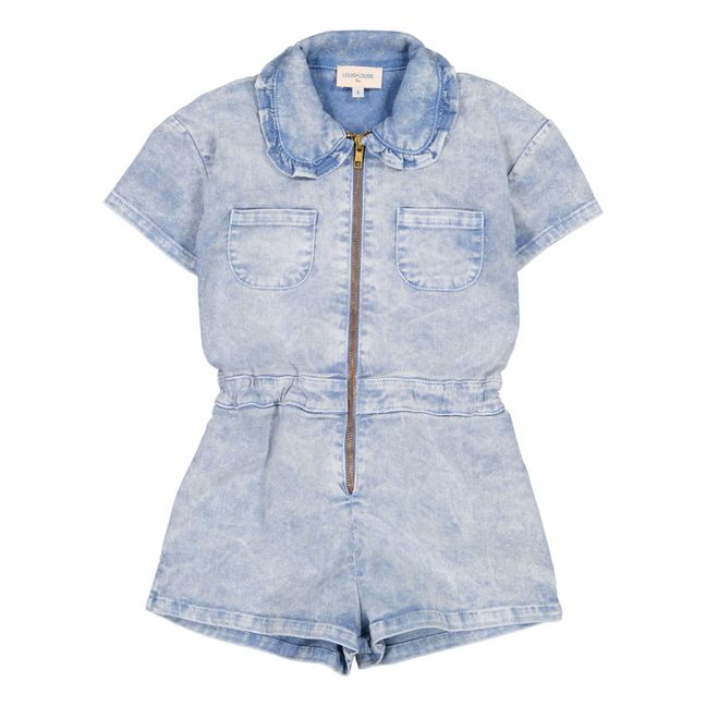 Combishort Denim Miss | Bleu jean