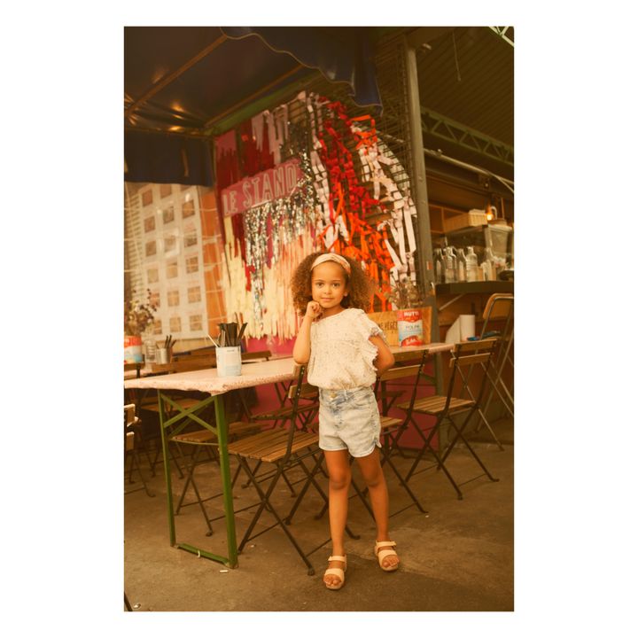 Andrea Shorts | Denim blue- Product image n°1