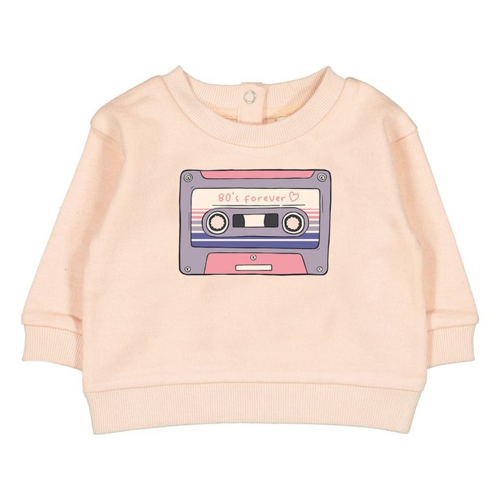 negatief overhandigen ijsje Louis Louise - Jim Cassette Sweater - Pale pink | Smallable