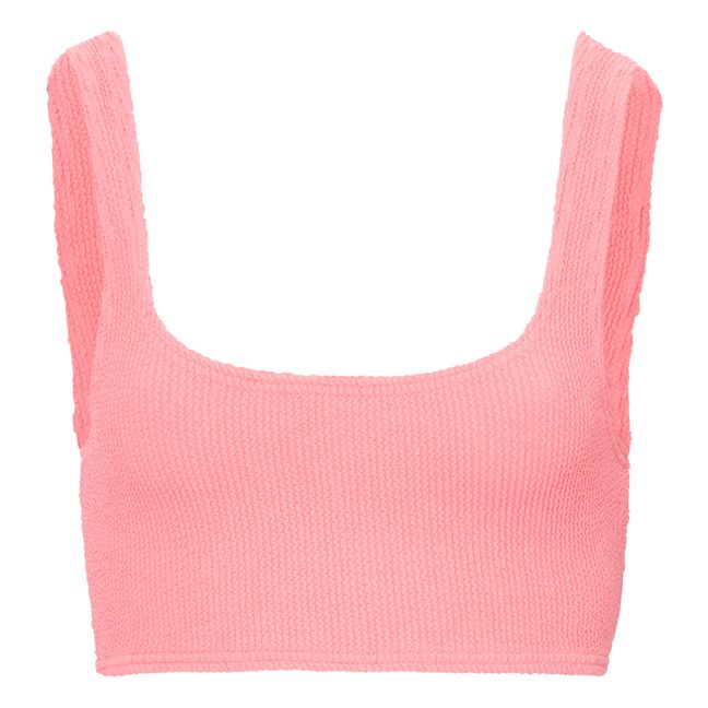 Hoola Bikini Top | Coral