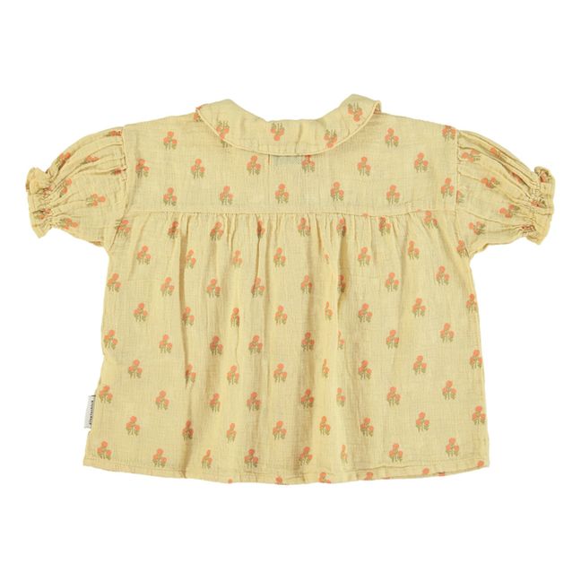Organic Cotton Gauze Shirt | Amarillo palo