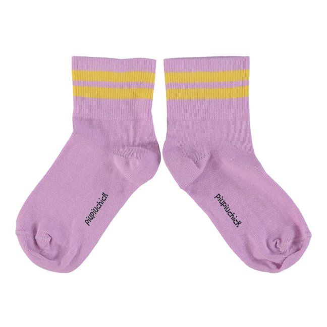 Striped Socks | Pink