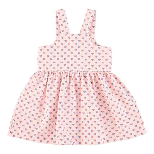 Robe Cœurs | Rose pâle