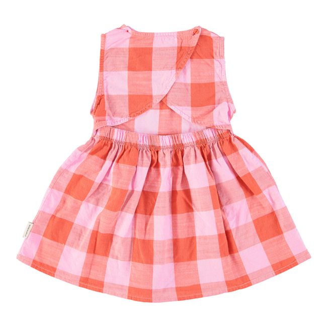 Vichy Organic Cotton Dress | Rosa