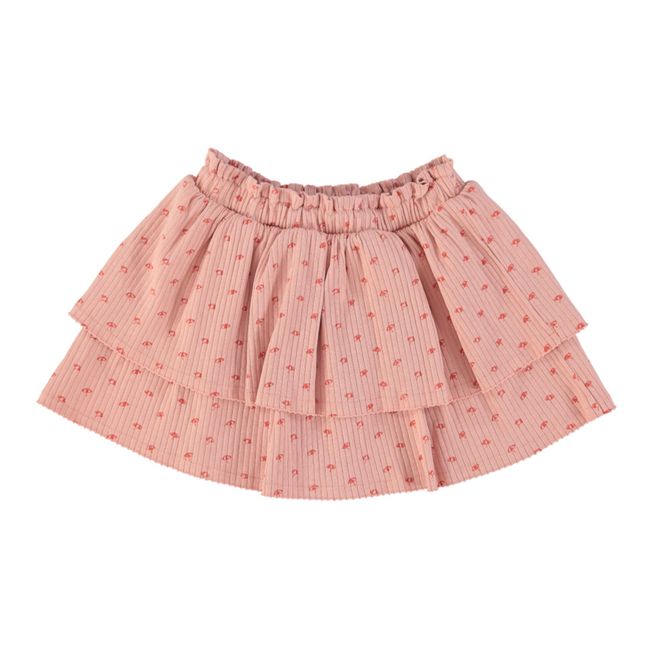 Jupe Coton Bio Parasols | Rose