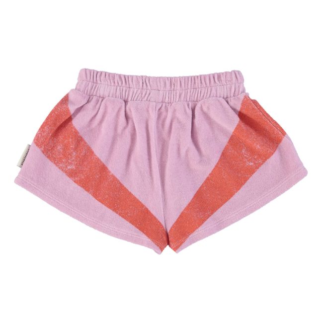 Organic Terry Cloth Shorts | Pink