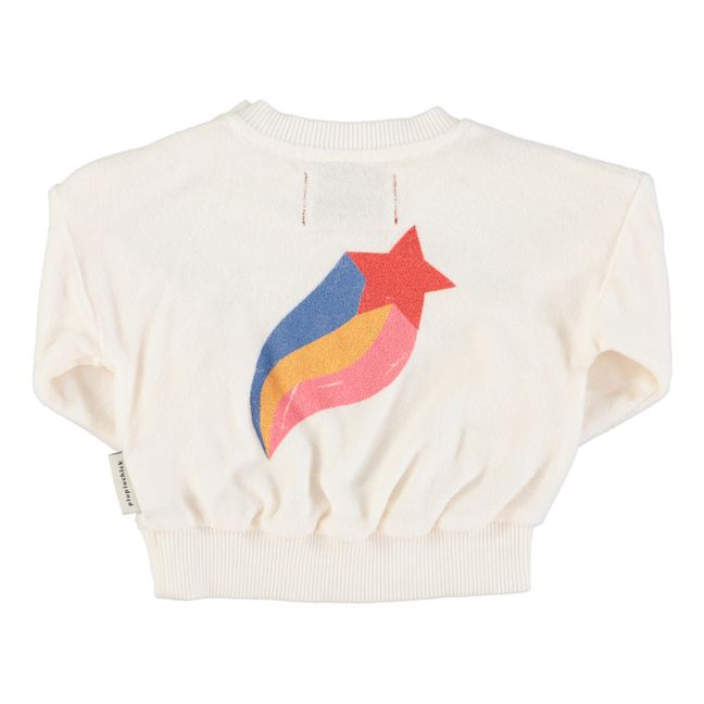 Star Organic Cotton Sweatshirt | Crudo