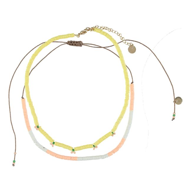 Colliers Perles | Jaune