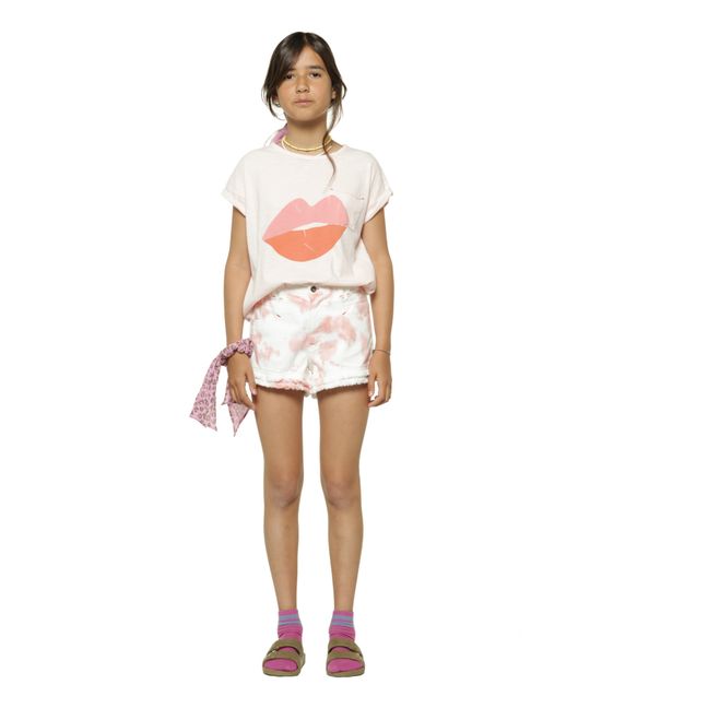 Kisses & Sun Cream T-Shirt | Rosa Palo