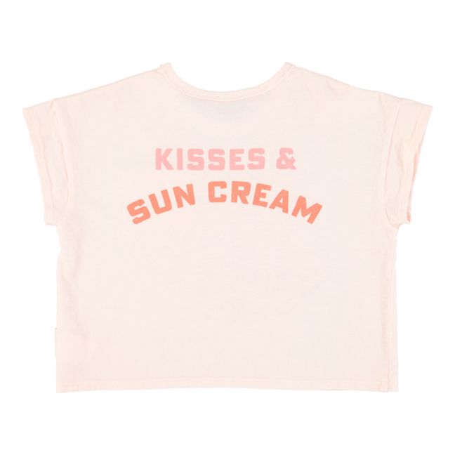 Kisses & Sun Cream T-Shirt | Rosa Palo