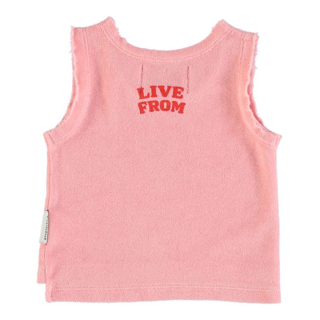 Star Organic Terry Tank Top | Rosa