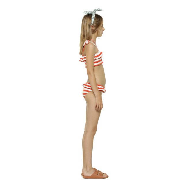 Organic Terry Bikini | Rojo