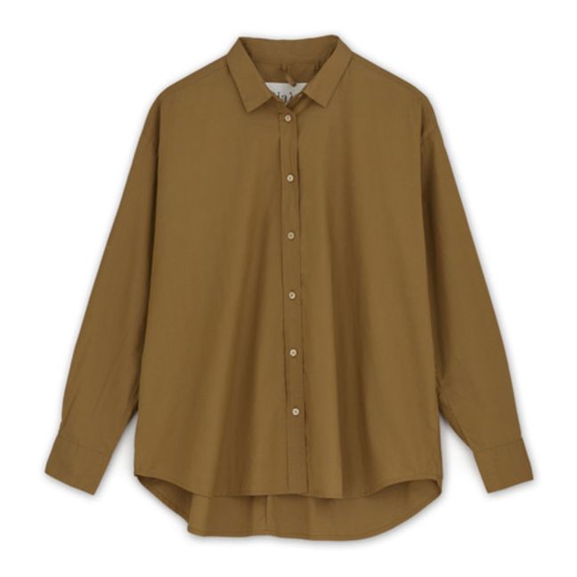 Chemise Popeline Coton Bio | Cannelle
