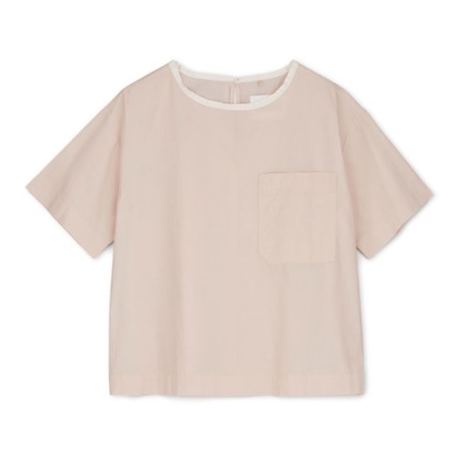 T-shirt Hilma Coton Bio | Rose pâle