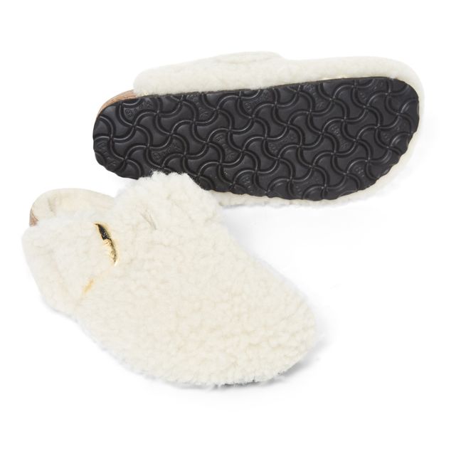Teddy Boston Shearling Sandals - Adult Collection  | Bianco