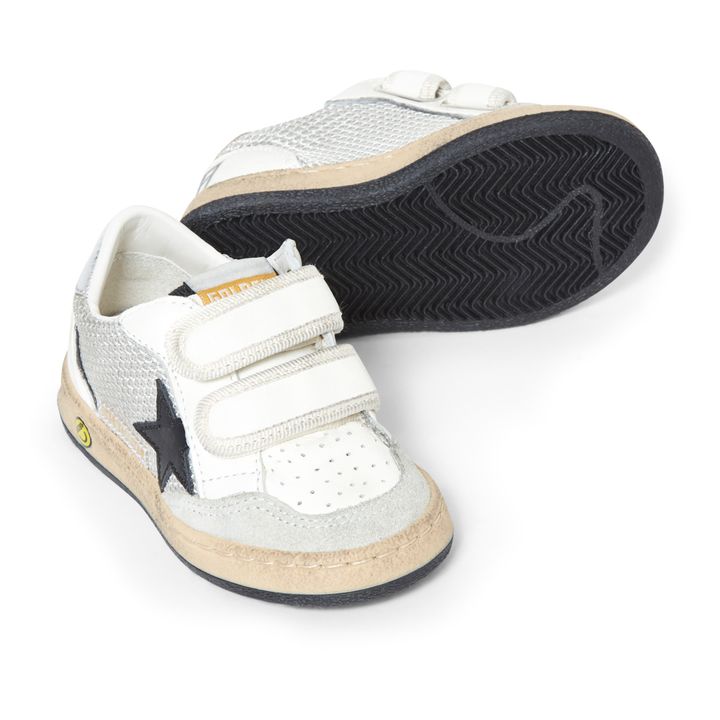 Zapatillas con velcro Ballstar Net | Plateado- Imagen del producto n°1