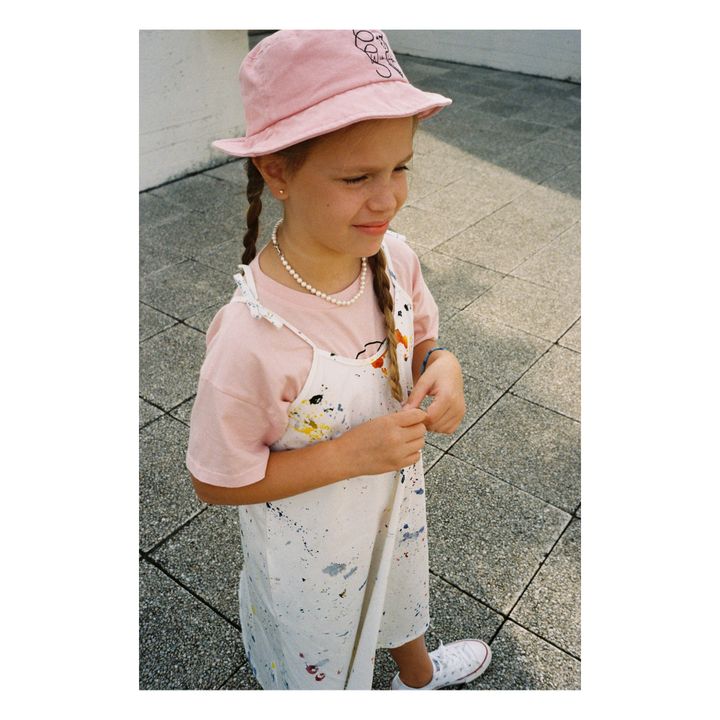 Weekend Organic Cotton Bucket Hat | Pale pink- Product image n°1