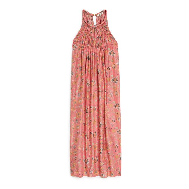 Robe Soie Marjorie | Rose