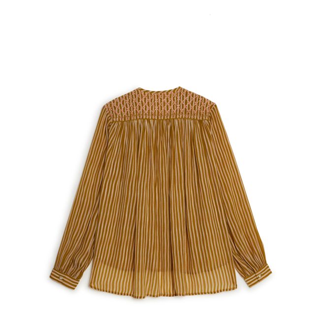 Blusa de rayas Julian | Ocre