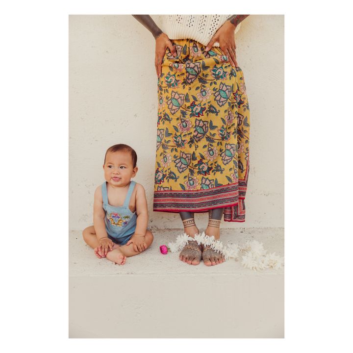 Lucina Skirt | Amarillo Mostaza- Imagen del producto n°5