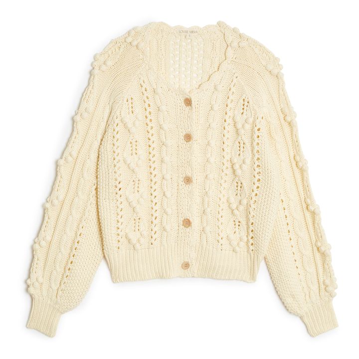 Sankara Cardigan | Ecru- Immagine del prodotto n°0