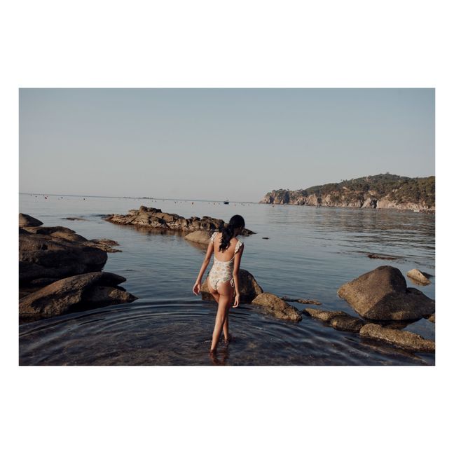 Bañador de poliamida reciclada Goa | Verde