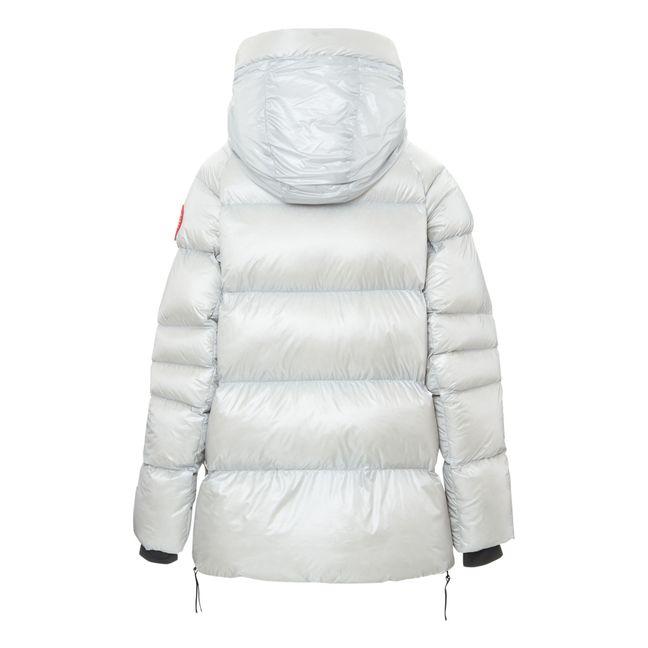 Cypress Recycled Fibre Puffer Jacket | Silber