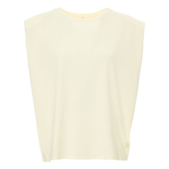 T-shirt Vice Coton Bio - Collection Femme | Jaune pâle
