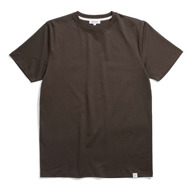 Camiseta estándar de algodón orgánico Niels | Verde Kaki