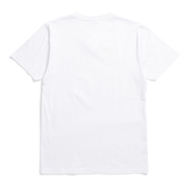 Camiseta estándar de algodón orgánico Niels | Blanco