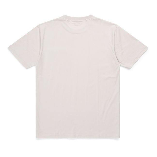 T-shirt Johannes in cotone organico Standard Pocket | Bianco