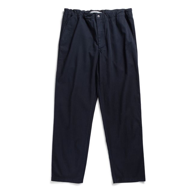 Pantalones elásticos Ezra Light | Azul Marino