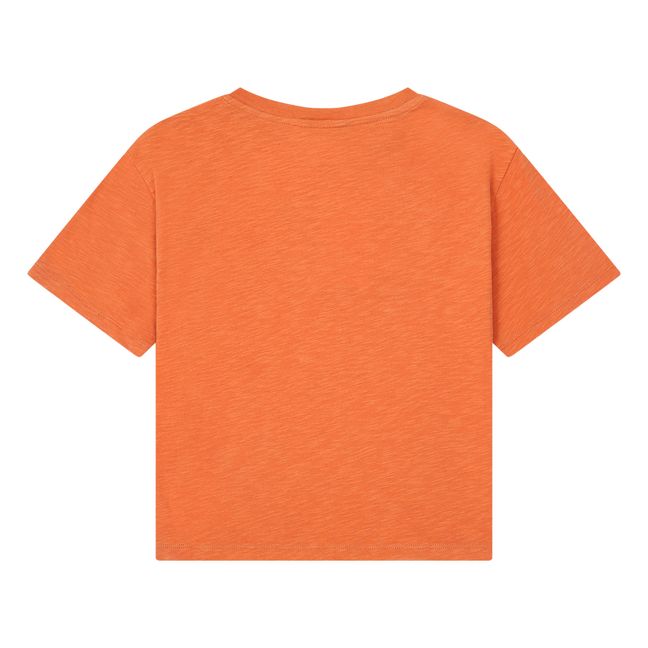 Organic Cotton Breakfast T-Shirt  | Rust