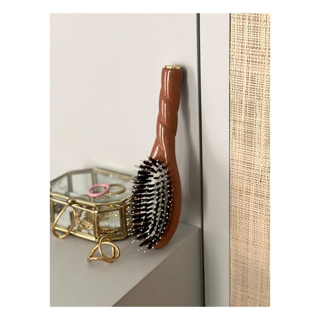 La Petite Brosse L'Indispensable Douceur N°03 - cuir chevelu sensible | Hopi Terracotta