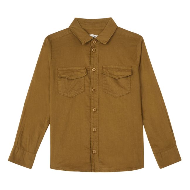 Chemise Bondi | Jaune moutarde