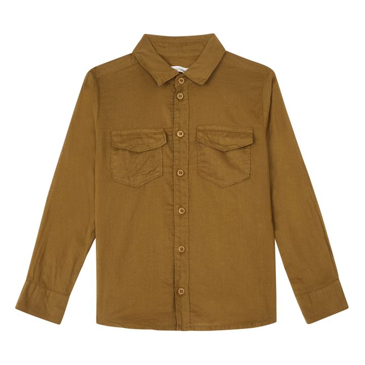 Bondi Shirt | Amarillo Mostaza- Imagen del producto n°0