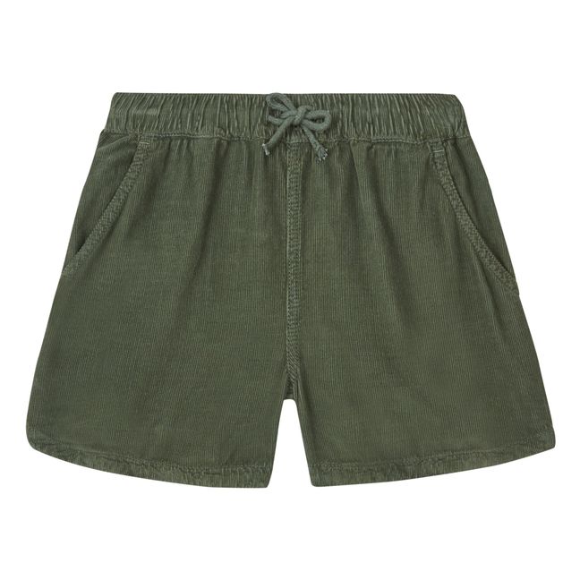 Hunter Velvet Shorts | Khaki