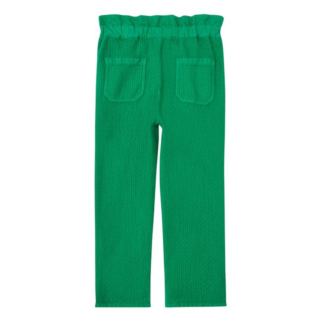 Brocus High-Waisted Pants | Green