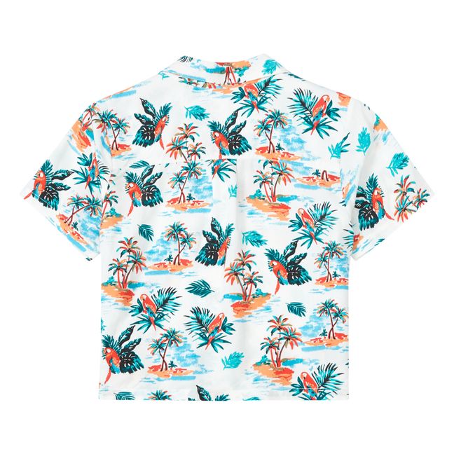 Chemise Manches Courtes Farrel | Ecru