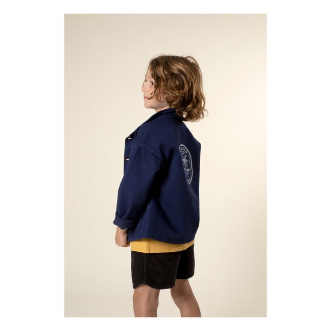 Camicia a maniche lunghe Gomera | Blu marino