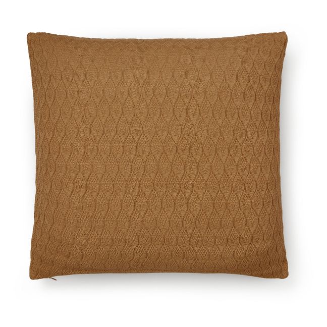Raul cushion in llama wool | Nutmeg