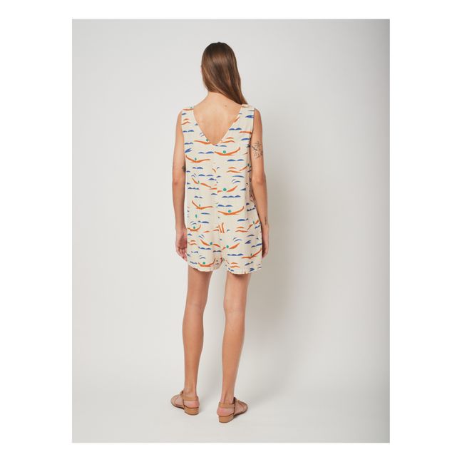 Swimmers Linen Romper | Ecru