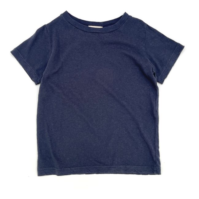 Organic Cotton T-shirt | Navy blue