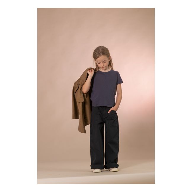 Organic Cotton T-shirt | Blu marino