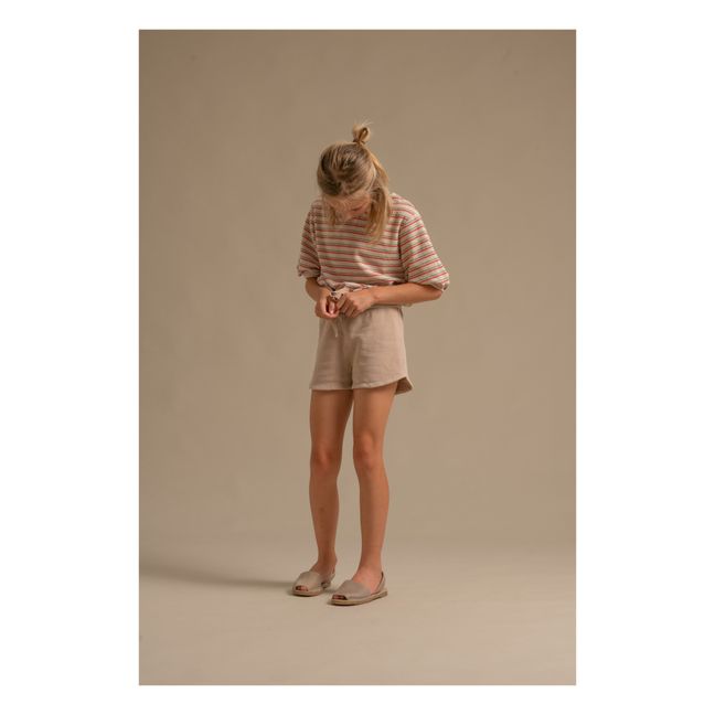 Short Eponge Coton Bio | Beige