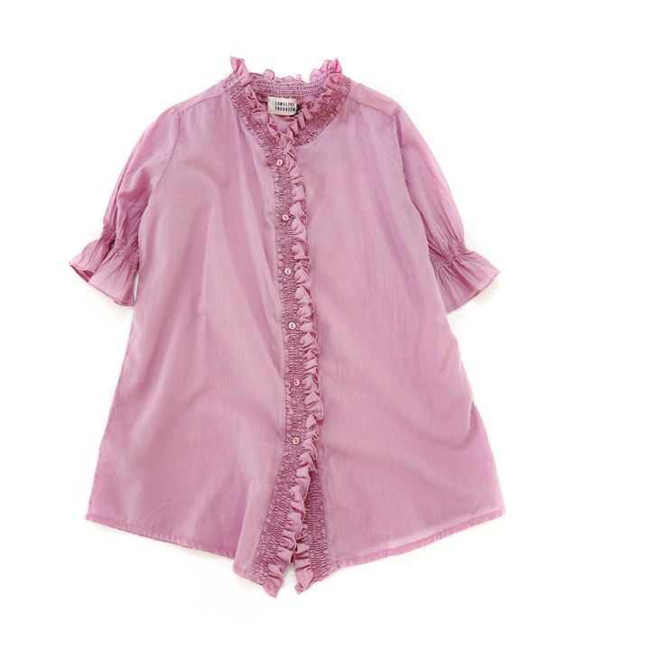 Kleid Zoe Bio-Baumwolle | Rosa- Produktbild Nr. 0